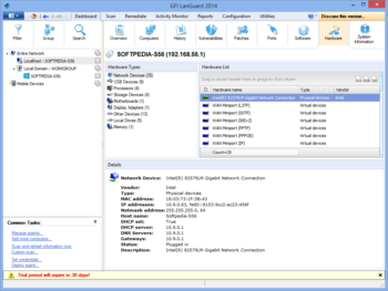 GFI LanGuard (formerly LANguard Network Security Scanner) screenshot 4