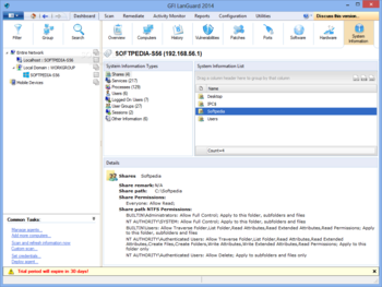 GFI LanGuard (formerly LANguard Network Security Scanner) screenshot 5
