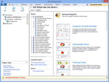 GFI LanGuard (formerly LANguard Network Security Scanner) screenshot 8