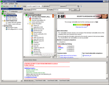 GFI LanGuard screenshot 2