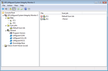 GFI LANguard System Integrity Monitor screenshot