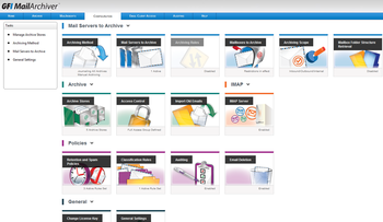 GFI MailArchiver for Exchange screenshot