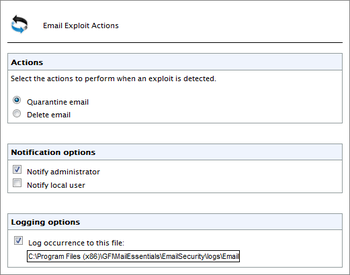 GFI MailEssentials for Exchange/SMTP screenshot