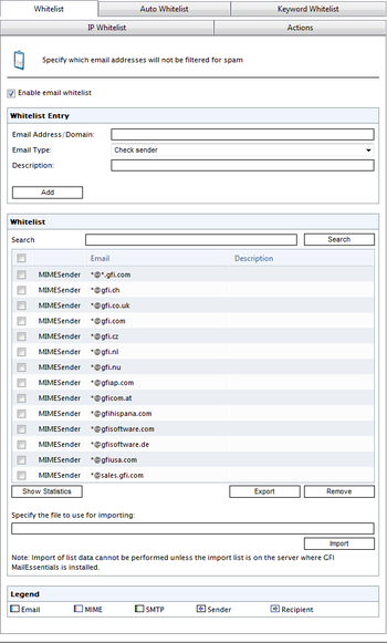 GFI MailEssentials for Exchange/SMTP screenshot 11