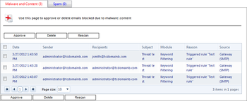 GFI MailEssentials for Exchange/SMTP screenshot 12