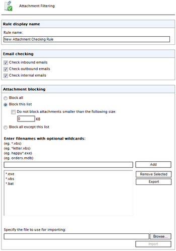 GFI MailEssentials for Exchange/SMTP screenshot 4