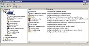 GFI MailEssentials for Exchange/SMTP screenshot