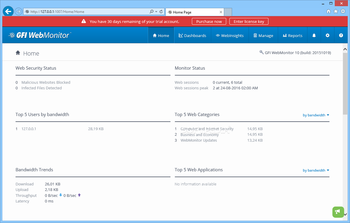 GFI WebMonitor screenshot