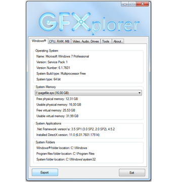 GFXplorer screenshot 6
