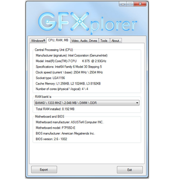 GFXplorer screenshot 7