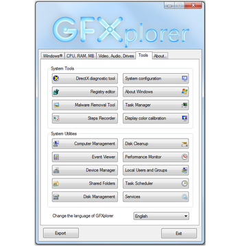 GFXplorer screenshot 9