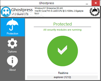 Ghostpress screenshot