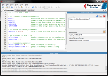 Ghostscript Studio screenshot