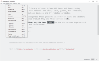 ghostwriter Portable screenshot 6
