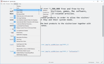 ghostwriter Portable screenshot 8