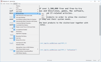 ghostwriter Portable screenshot 9