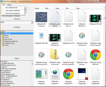 Gian Virus Defender - Computer Browser screenshot 2