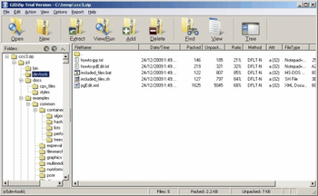 GIDZip screenshot