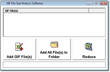 GIF File Size Reduce Software screenshot
