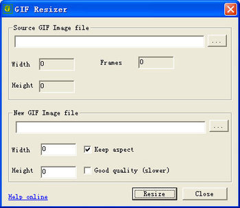 GIF Resizer screenshot