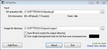 GifSplitter screenshot