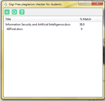 Gigi Free Plagiarism Checker for Students screenshot 2