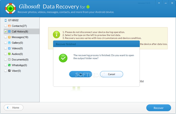 Gihosoft Android Data Recovery screenshot 6