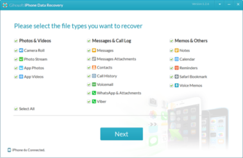 Gihosoft Free iPhone Recovery screenshot 4