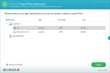 Gihosoft Free Photo Recovery screenshot