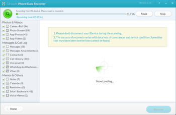 Gihosoft iPhone Data Recovery Free screenshot 3