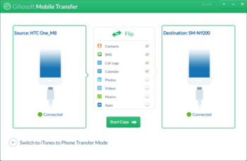 Gihosoft Mobile Transfer screenshot 5