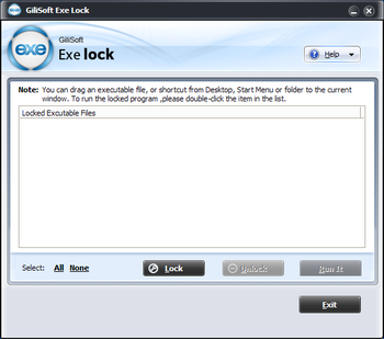Gili Exe Lock screenshot