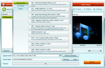 GiliSoft Audio Converter Ripper screenshot 3