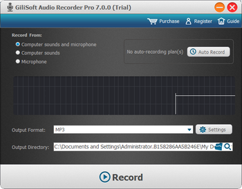 GiliSoft Audio Recorder Pro screenshot 3