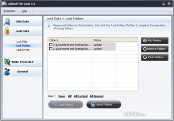 GiliSoft File Lock screenshot 3