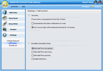 GiliSoft File Lock screenshot 5