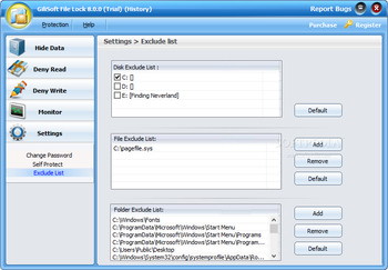 GiliSoft File Lock screenshot 6