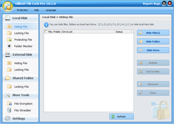 GiliSoft File Lock screenshot 5
