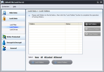 GiliSoft File Lock Pro screenshot