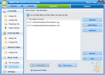 GiliSoft File Lock Pro screenshot 6