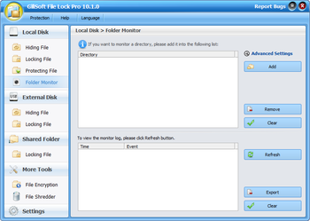 GiliSoft File Lock Pro screenshot 2