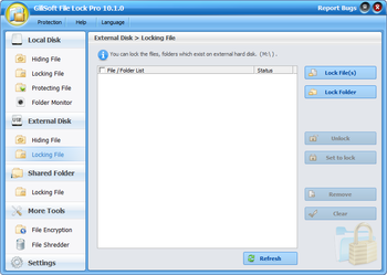 GiliSoft File Lock Pro screenshot 4