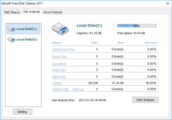 GiliSoft Free Disk Cleaner screenshot 2
