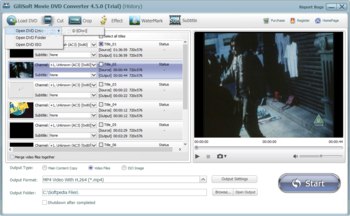 Gilisoft Movie DVD Converter screenshot 2