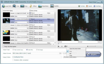 Gilisoft Movie DVD Converter screenshot 4