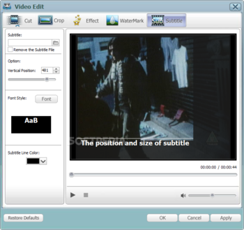Gilisoft Movie DVD Converter screenshot 9