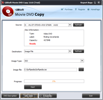 GiliSoft Movie DVD Copy (formerly GiliSoft DVD CSS Decryption) screenshot 2