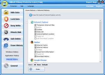 GiliSoft Privacy Protector screenshot 10
