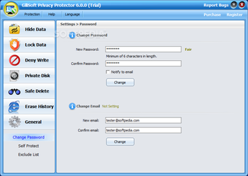 GiliSoft Privacy Protector screenshot 11