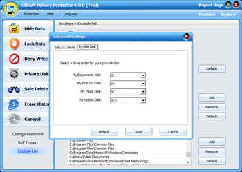 GiliSoft Privacy Protector screenshot 15